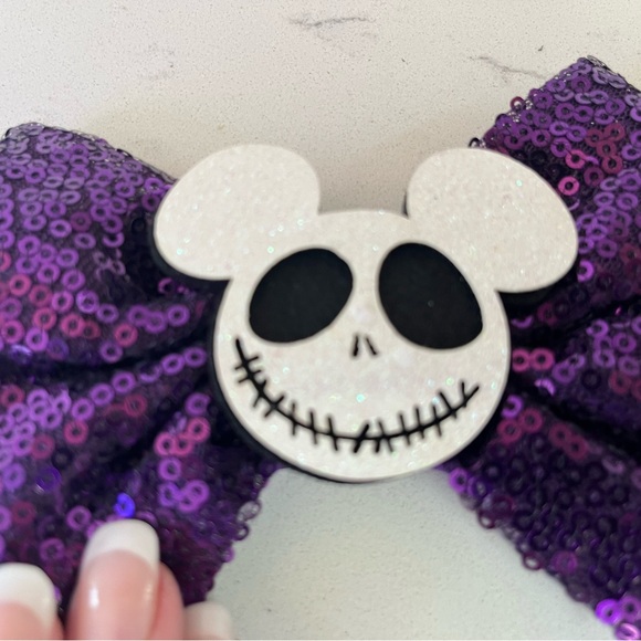 NEW Disney Ears Jack Skellington, Nightmare Minnie Mouse ears! Mickey Ea… - Picture 8 of 8
